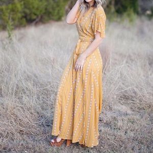 Boutique Kimono Wrap Dress